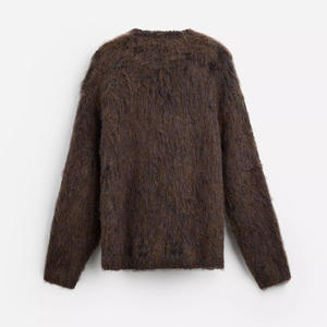 Manteau pull en tricot <span class=keywords><strong>mohair</strong></span> classique grande taille pour hommes tenues chaudes officielles automne hiver pour le printemps - Product Image 5