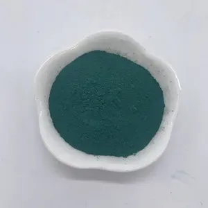 Oxit sắt màu xanh lá cây 5605 Oxit sắt cho lớp phủ sắc tố tăng cường các hạt cao su nghiền nát thay đổi màu sắc