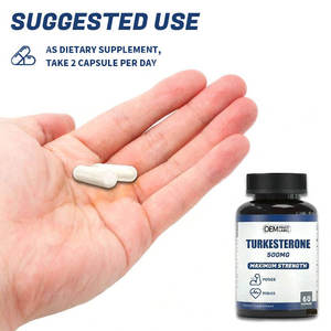 Bán buôn OEM bổ sung tăng trưởng cơ bắp thực vật tinh khiết ajuga turkestanica chiết xuất turkesterone bột turkesterone viên nang - Product Image 4