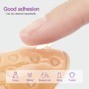 Kaninchen ohrform Unsichtbarer Silikon-BH-Stick Weiblich Atmungsaktiv Anti-Durchhängen Sammeln Sie die Brust stütze - Product Image 4