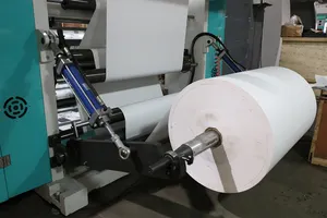 6 renk yüksek hızlı dokuma flekso mürekkep plastik film ve kağıt torbalar makara dijital fleksografik baskı makinesi
