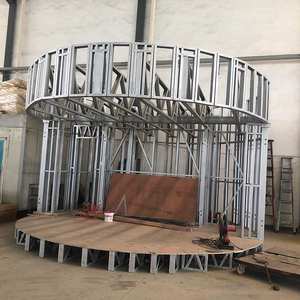 Cabina in Irlanda prefabbricata luce acciaio struttura <span class=keywords><strong>bungalow</strong></span> casa vacanza in legno rotondo cabina campeggio - Product Image 5