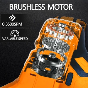 เลื่อยตัดไฟฟ้าไร้สาย ELECMAPS Professional Industrial 21V Brushless แบบลูกสูบ 3500 รอบต่อนาที เปลี่ยนใบเลื่อยได้โดยไม่ต้องใช้เครื่องมือ สำหรับงานไม้และโลหะ - Product Image 4