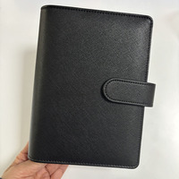 Y&G Factory OEM Étui Organisateur A6 en Cuir PU Saffiano Imperméable à Anneaux pour Agenda Quotidien, Journal de Voyage et Écriture