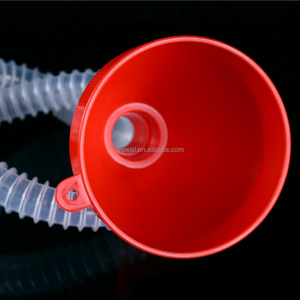 กรวยท่อน้ำมันเชื้อเพลิง PE 80มม. สีแดงมีกรวยแยกท่อ - Product Image 6