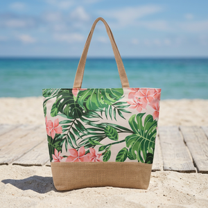 2025 <b>Large</b> <b>Beach</b> <b>Bag</b> Open Closure Bucket Shape Canvas Lightweight Oversized Unisex Shopping <b>Bag</b> for <b>Beach</b> Travel Pool Yoga - Product Image 3