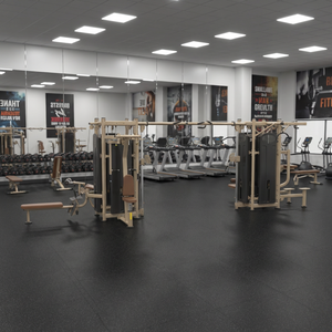 Appareil d'entraînement de force multifonctionnel et complet, équipement de gym réglable pour l'entraînement en position debout multi-personnes, fabriqué - Product Image 5