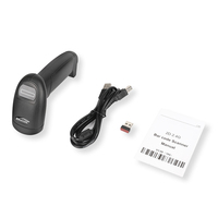 Escáner de Código de Barras Portátil 2D MJ9620, Pistola de Escaneo Inalámbrica, Lector de Códigos QR USB, para Tiendas, Supermercados, Almacenes e Inventario