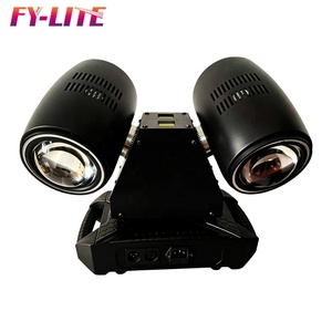 Feiyueyue Mini 350W Double Head RGB DJ Effect Light avec contrôle DMX512 pour Fête, Club, Mariage, Discothèque, Événement, Spectacle, Nuit - Product Image 2