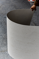 Nouveau produit Panneaux de revêtement anti-explosion Prix compétitif Matériau de surface en travertin Pierre flexible pour carrelage Décoration murale
