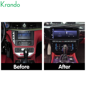 12.3 ''ระบบนำทางรถยนต์ + หน้าจอแสดงสภาพอากาศสำหรับ Maserati grantmo GT <span class=keywords><strong>GC</strong></span> 2007 -2017แอนดรอยด์เฮดยูนิตจีพีเอส4G - Product Image 2