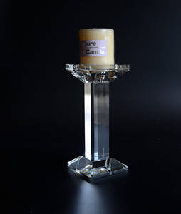 手工制作的高品质水晶烛台高大婚礼中心烛台 - Product Image 5