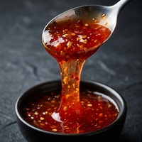 Sauce chili douce halal en vrac, 5 litres, ingrédient alimentaire commercial, condiment thaïlandais authentique, fournisseur