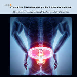 Mesin pijat sabuk pinggang panas elektrik, moksibusi perut dapat disesuaikan bertingkat - Product Image 3