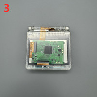 Layar LCD IPS 2.9 inci dengan Kecerahan Tinggi untuk GAMEBOY ADVANCE SP Dot-to-Dot GBASP dengan Bahan Plastik