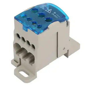 UKK 80A Cable eléctrico Conector de cable Bloque de terminales Caja de distribución de energía