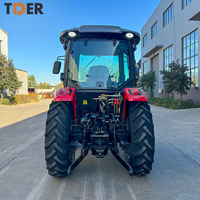 Tracteur à quatre moteurs haute performance, équipement agricole, tracteur à roues polyvalent avec ensemble moteur central
