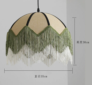<span class=keywords><strong>Lustre</strong></span> à pampilles personnalisé, modèle vintage, nouveau modèle, lampe suspendue, petite taille, grande taille, pampilles, luminaire suspendu pour salon, pour la maison - Product Image 1