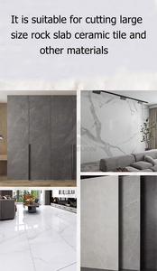 Haute précision Portable feuille carrelage pousser broche électrique carrelage pousser couteau roche dalle piste découpeuse - Product Image 5