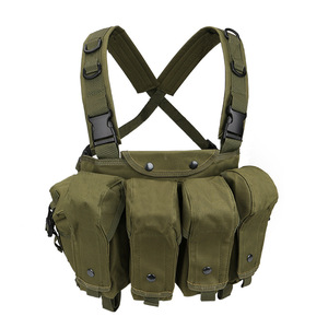 Gilet tactique modulaire en nylon avec bretelles réglables pour la chasse et le tir en extérieur - Product Image 5