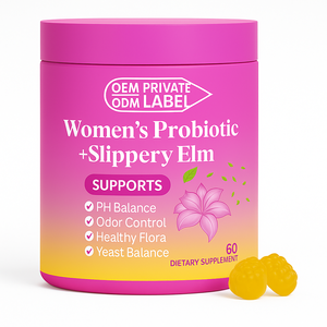 Oem Private Label Probiotica Gladde Iep Gummies Ananas Probiotica Ph Evenwichtige Darmgezondheid Damessupplementen - Product Image 1