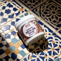 Jabón Negro Africano Shea Tradition Sólido 450g, Manteca de Karité Cruda Orgánica Hecha a Mano, Antienvejecimiento, Antiacné, Eliminador de Manchas Oscuras, Para Todo Tipo de Piel