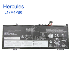 Batterie d'ordinateur portable 7.68V 45Wh L17M4PB0 5B10Q16066 L17C4PB0 5B10Q16067 pour <span class=keywords><strong>Lenovo</strong></span> <span class=keywords><strong>Yoga</strong></span> <span class=keywords><strong>530</strong></span>-14IKB <span class=keywords><strong>14ARR</strong></span> 530S-15IKB - Product Image 1