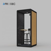 Cabine téléphonique silencieuse, Pod de bureau, Studio de travail insonorisé
