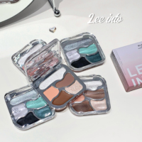 Hochwertiger natürlicher, nicht fallender Mattperlenpigment-Lidschatten LEEINTO Devoted 5 Colors Lidschatten-Palette