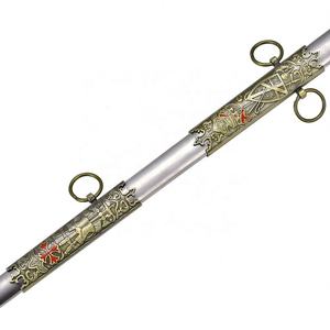 Épée Cérémonielle Médiévale de 97 cm des Chevaliers Templiers de Saint-Jean avec Fourreau en Acier Inoxydable - Product Image 2