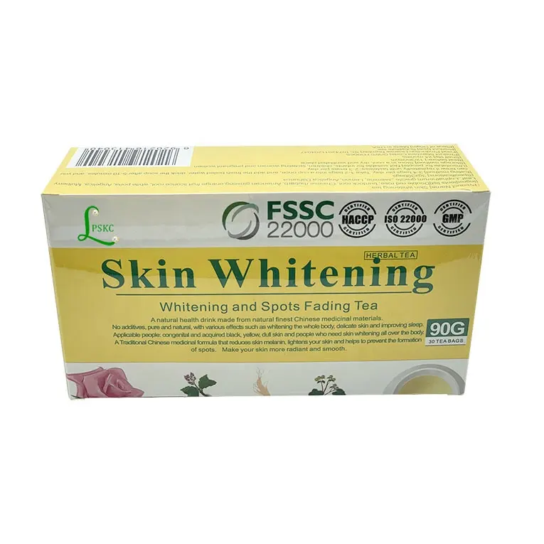 गर्म बेच निजी लेबल प्राकृतिक त्वचा सौंदर्य whitening चाय महिलाओं हर्बल विरोधी उम्र बढ़ने चमकती बिजली चाय में सुधार पाचन चाय