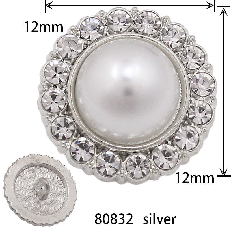 80832 argent 12*12mm