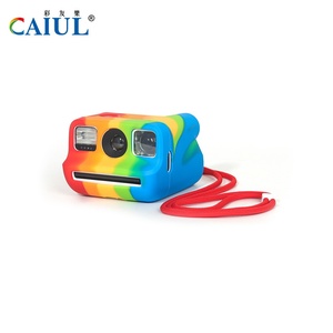 Housse en silicone résistante à l'usure, étui souple pour <span class=keywords><strong>appareil</strong></span> <span class=keywords><strong>photo</strong></span> instantané <span class=keywords><strong>Pola</strong></span> GO, étui de protection en silicone pour caméras de sécurité instantanées - Product Image 3