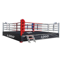 Toiles de tennis de boxe personnalisées 4m/5m/6m/7m/8m, équipement pour anneau d'entraînement thaïlandais