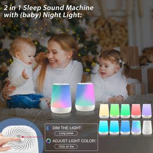Altavoz Portátil de Sonidos Relajantes para Dormir Bebés, Sonido Natural Relajante, Máquina de Ruido Blanco Inteligente Tuya para Bebés - Product Image 3