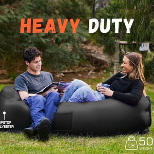 <b>Inflatable</b> Lounger Air <b>Sofa</b> Chair Camping Portable Water Proof Couch for Hiking, Picnics, Outdoor Lightweight and Easy to Set up - Product Image 4