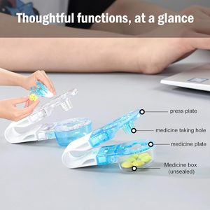 Nuevo dispensador de pastillas portátil pequeño y mini, caja de pastillas doméstica, popular transfronterizo para suministros de terapia de rehabilitación - Product Image 2