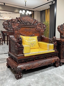 Large Thickened Indonesian Black Sour Branch Ming Qing Classical <b>Storage</b> Redwood Furniture King Baoding One <b>Seat</b> Su - Product Image 1