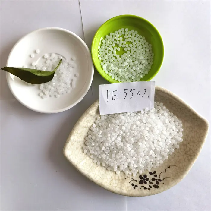 PE5502 ad alta densità PE produttore di plastica granuli vergini materia prima Pellet PE5502 polietilene bplastica materia prima