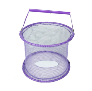 רשת סל אחסון צעצוע עגול סל קניות רשת - Product Image 1