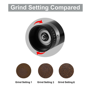 Kahve araçları el krank 6 hassas kalınlık paslanmaz çelik taşınabilir espresso manuel kahve değirmeni konik seramik çapak - Product Image 5