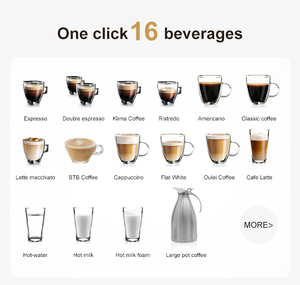 Cafetera Espresso Automática para el Hogar y la Oficina, Cafetera Comercial Automática Profesional - Product Image 2
