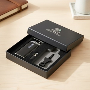 กล่องกระดาษแข็งแข็งแรงหรูหราแบบกำหนดเองสำหรับบรรจุภัณฑ์เครื่องประดับ นาฬิกา แว่นตา ทำจากวัสดุรีไซเคิล เคลือบด้าน ปิดด้วยแม่เหล็ก - Product Image 1