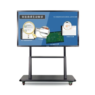 65 for Meeting 86 Inch Flat Panel Tv Touch Screen Whiteboard Teaching 4k Display Interactive Smart Board