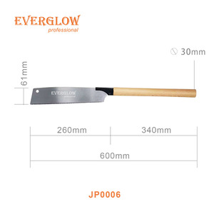 Scie à main à pince japonaise, scie à tenon de coupe de planche de bois, <span class=keywords><strong>lame</strong></span> détachable 13TPI, scie à bois de jardin à trois dents - Product Image 5