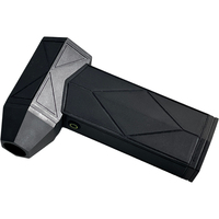 HuraFanX GTX500 Souffleur électrique portable mini 2-en-1 sans fil, moteur sans balais, batterie 5000 mAh, débit d'air 1000 CFM, compatible bricolage