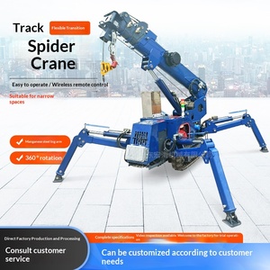 Spider <b>Crane</b> Oil-Electric Dual-Purpose Crawler <b>Crane</b> 5 8 Crawler Spider <b>Crane</b> Remote Control Spider <b>Crane</b> - Product Image 1