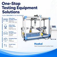 Máquina de Prueba de Fatiga de Carga para Mesas de Oficina Multieje, 999999 Ciclos, Probador de Estabilidad y Durabilidad de Muebles de Escritorio para Laboratorio