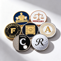 Marqueur de balle de golf personnalisé, léger et portable, avec clip pour chapeau