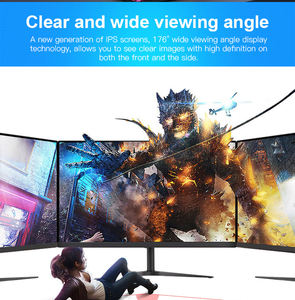 Moniteur IPS pour ordinateur de bureau ou de jeu, écran LED LCD de <span class=keywords><strong>23</strong></span> <span class=keywords><strong>pouces</strong></span>, 1080P, 75Hz, avec synchronisation GSYNC - Product Image 6